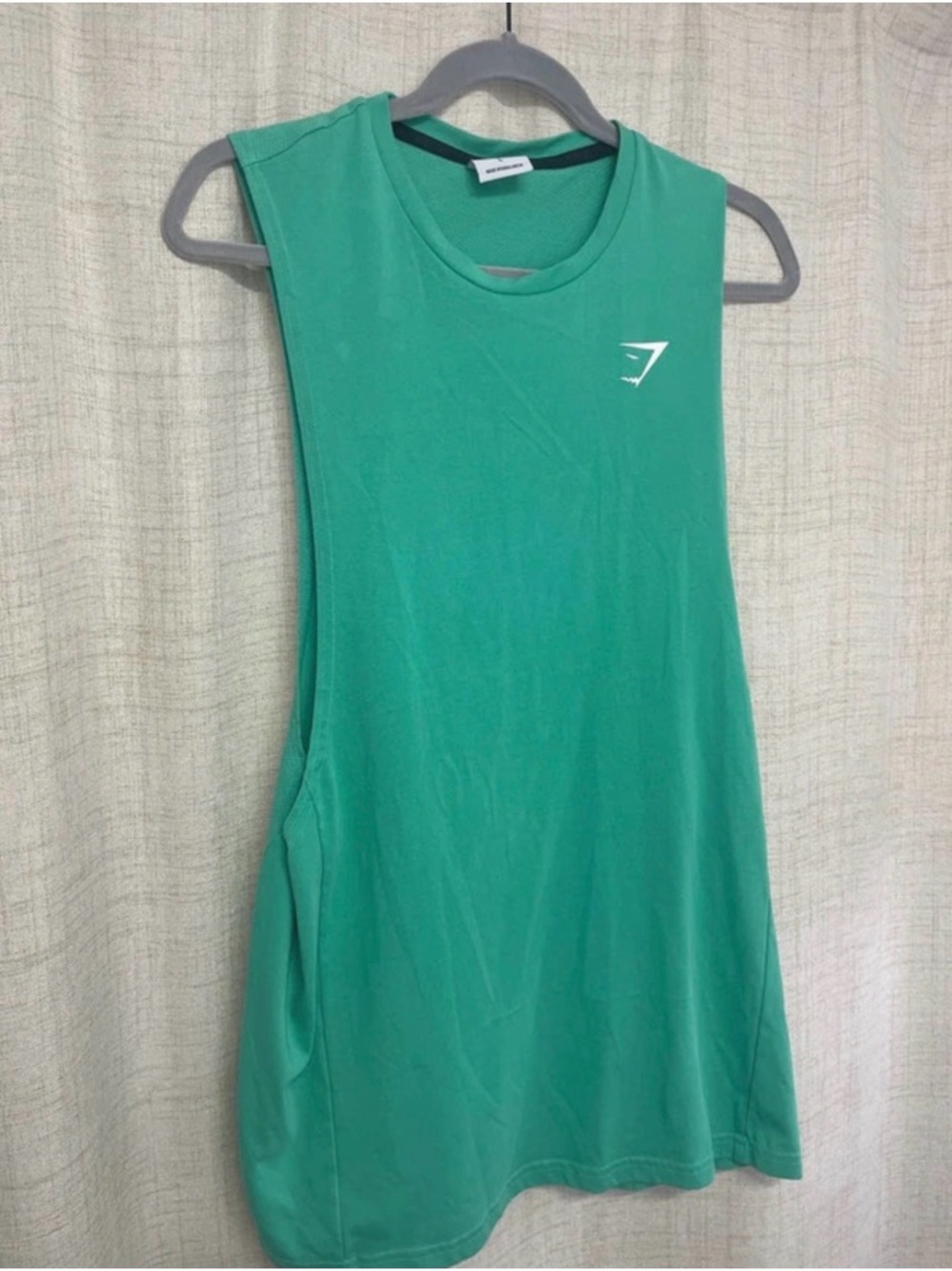 Sleeveless Green Workout Tank Top - Women's Activewear